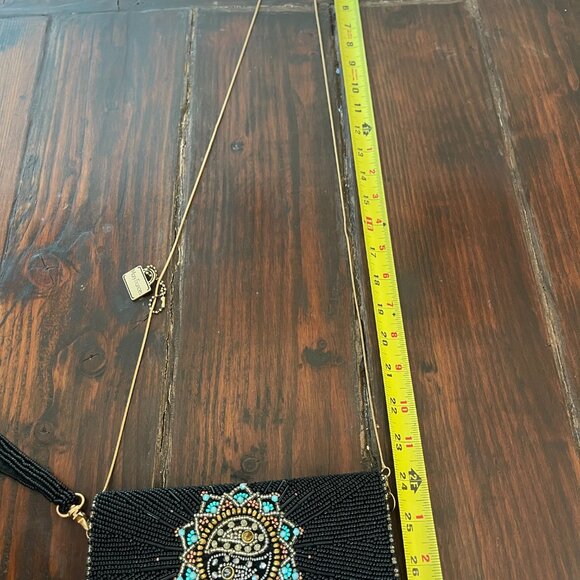 Mary Frances Harmony Beaded Yin-Yang Crossbody Wallet - Picture 7 of 9